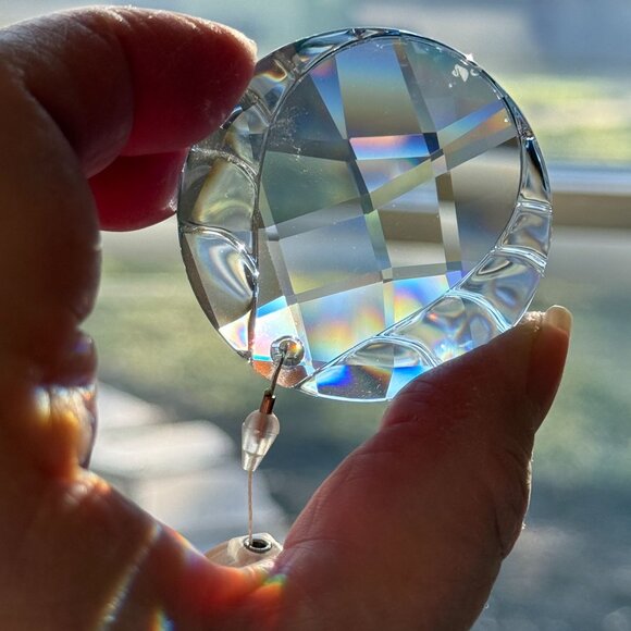 SWAROVSKI Crystal SCS Blue Water Suncatcher Retract Ornament 905545 Box & COA - Picture 3 of 12